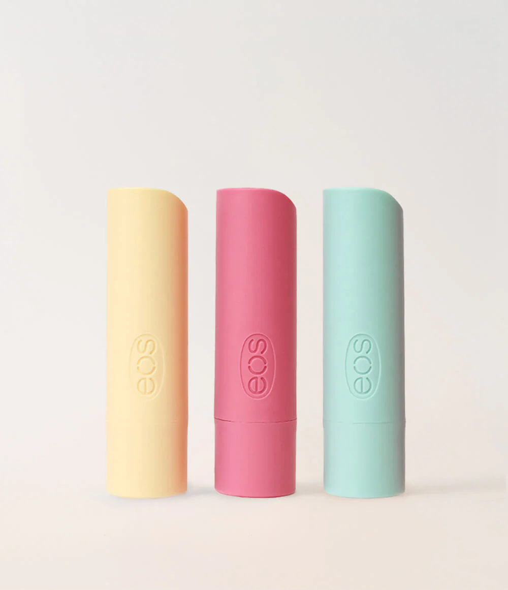 100% Natural & Organic 3-Pack Lip Balm